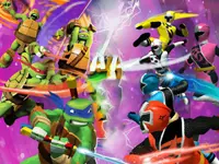 TMNT Vs Power Rangers 2
