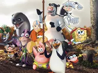 Spongebob Super Fall Brawl