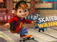 Alvin And The Chipmunks Skateboard Madness