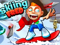 Skiing Fred