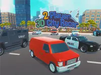 2 Player 3D City Racer