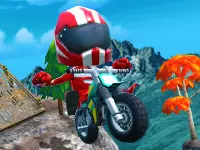 Crazy 2 Player Moto Racing