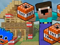 Destruction Simulator: Noob and Huggy