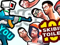 You vs 100 Skibidi Toilets